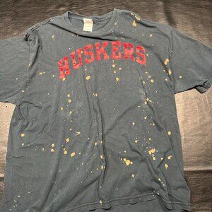 Nebraska Cornhuskers Tie-Dye Shrit